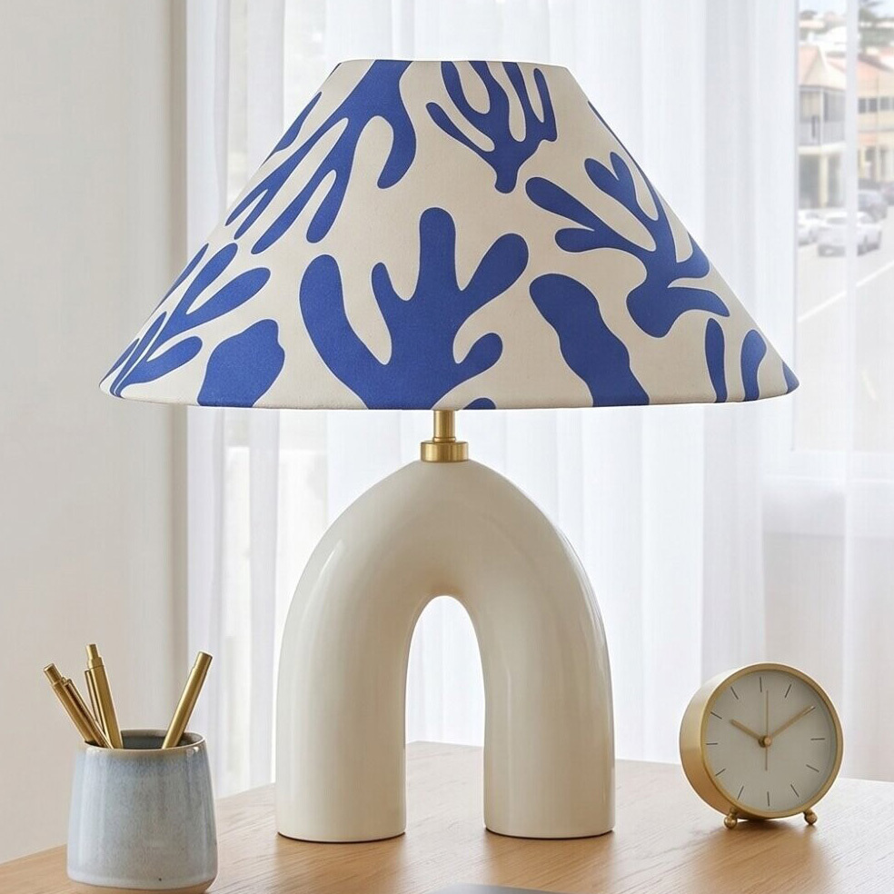 Uriel Curved Table Lamp
