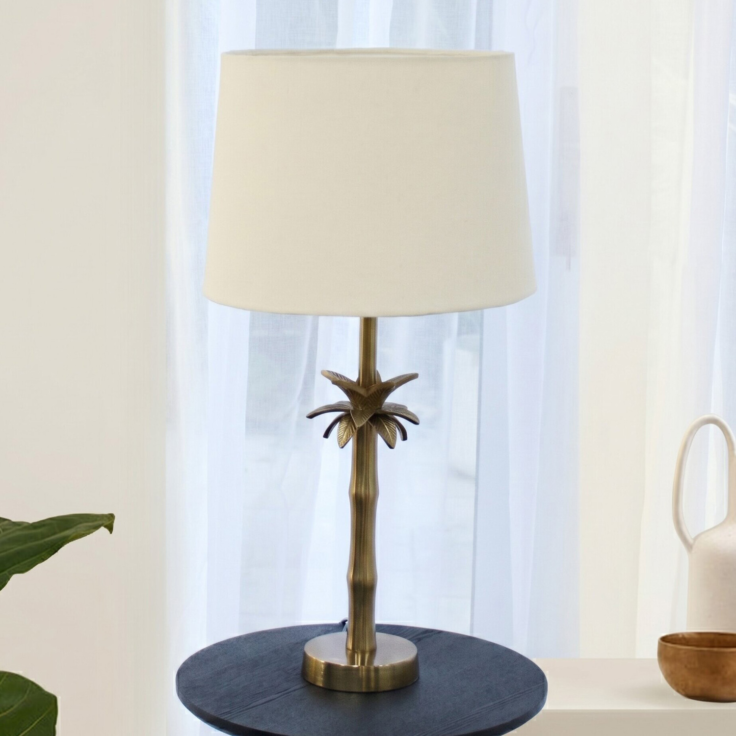 Elaine Palm Table Lamp
