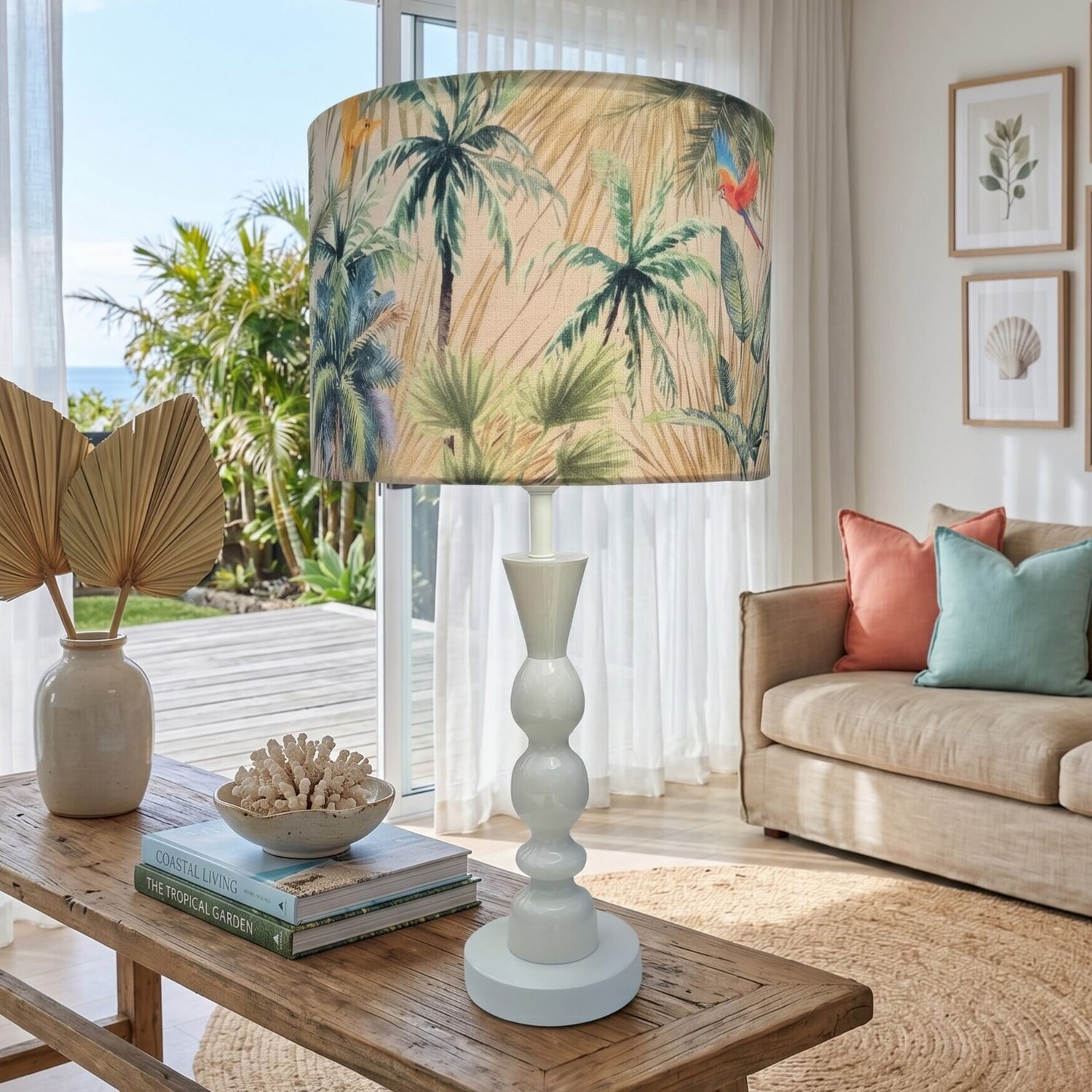 Oran Tropical Table Lamp