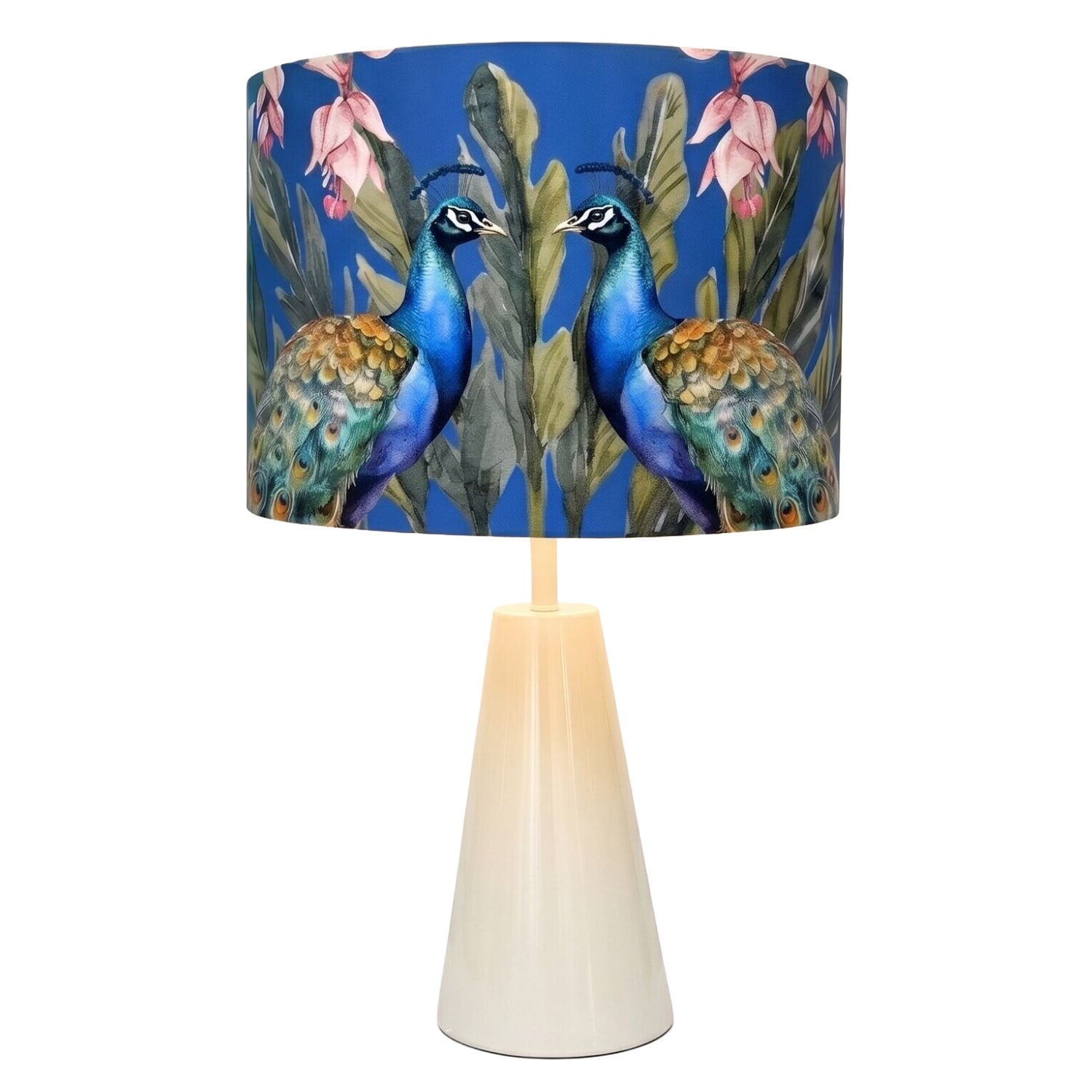 Ziven Peacock Table Lamp