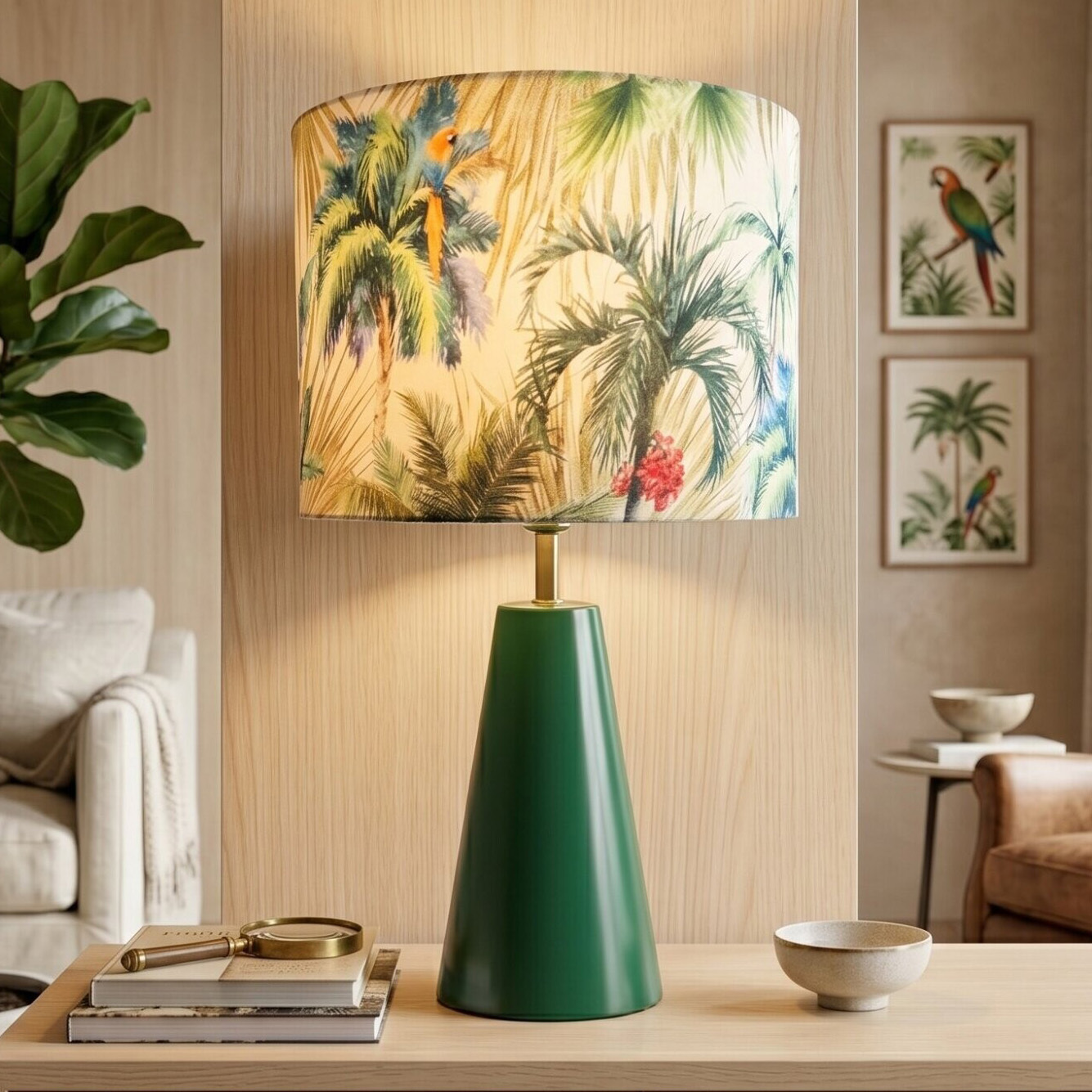 Zain Tropical Table Lamp