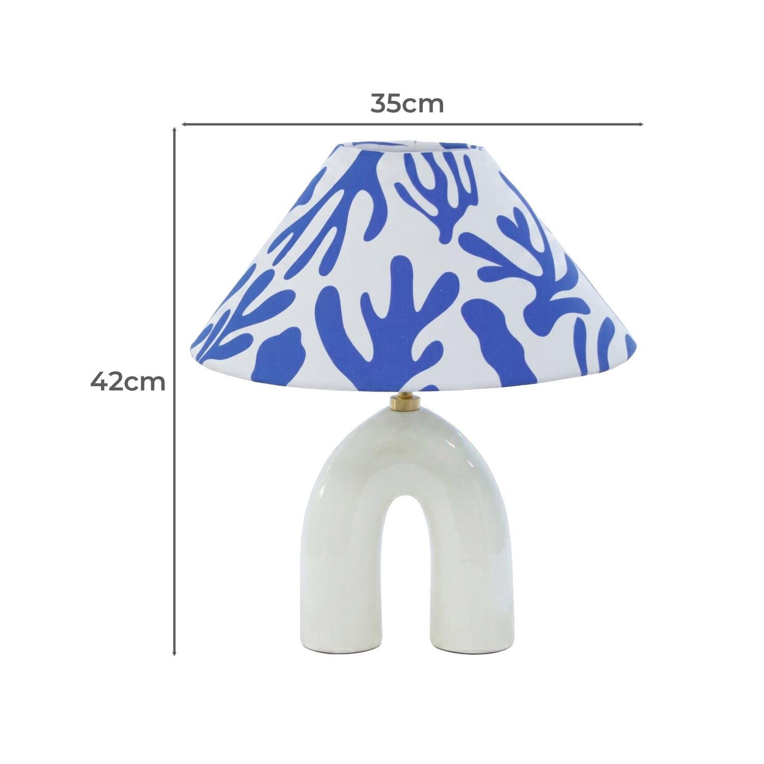 Uriel Curved Table Lamp