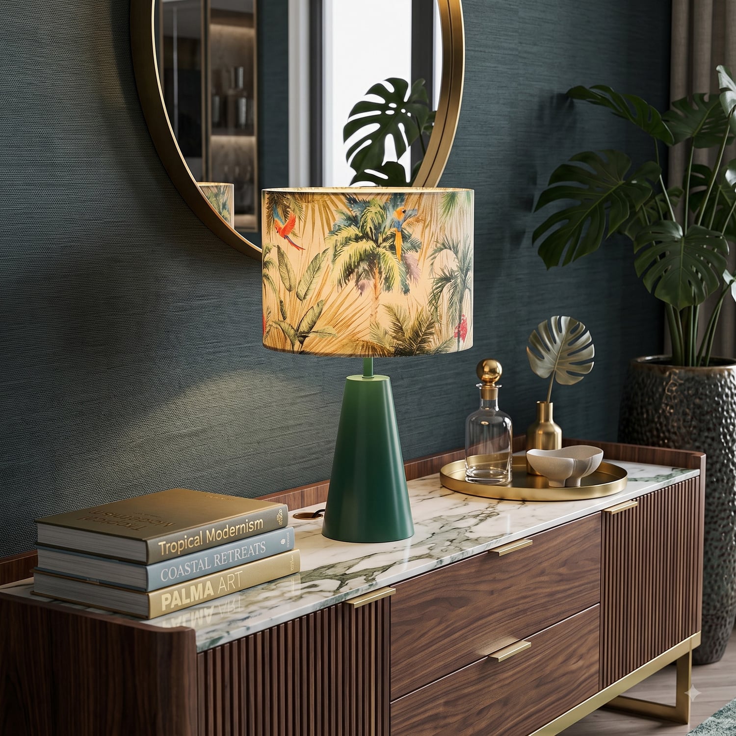 Conrad Tropical Table Lamp