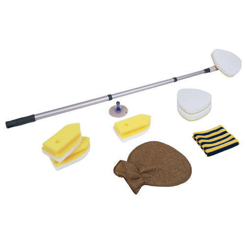 9 Piece Bathroom Cleaning Set Temple & ster