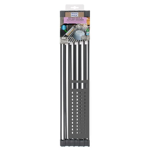 Stainless Steel Drying Rack & Cutlery Drainer