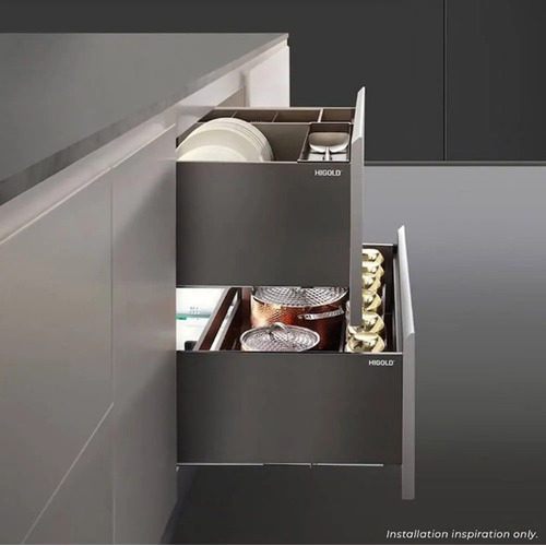 Shearer Basket Pull Out Kitchen Drawer with Drain Tray Temple & ster