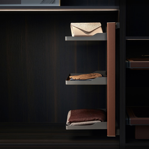 B Series Slide-Out Wardrobe Storage Baskets