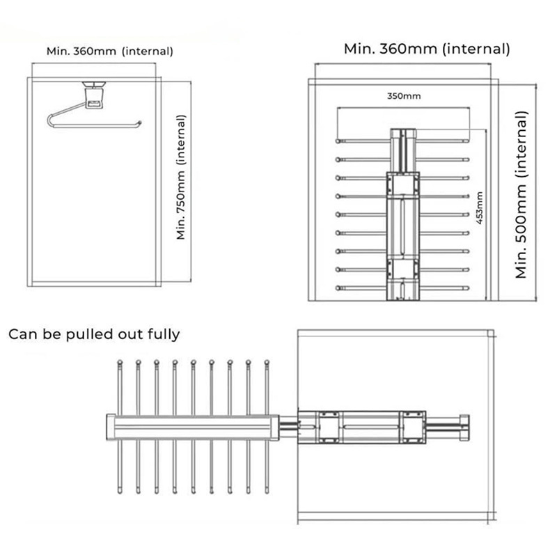A Series Trousers Rack Holder