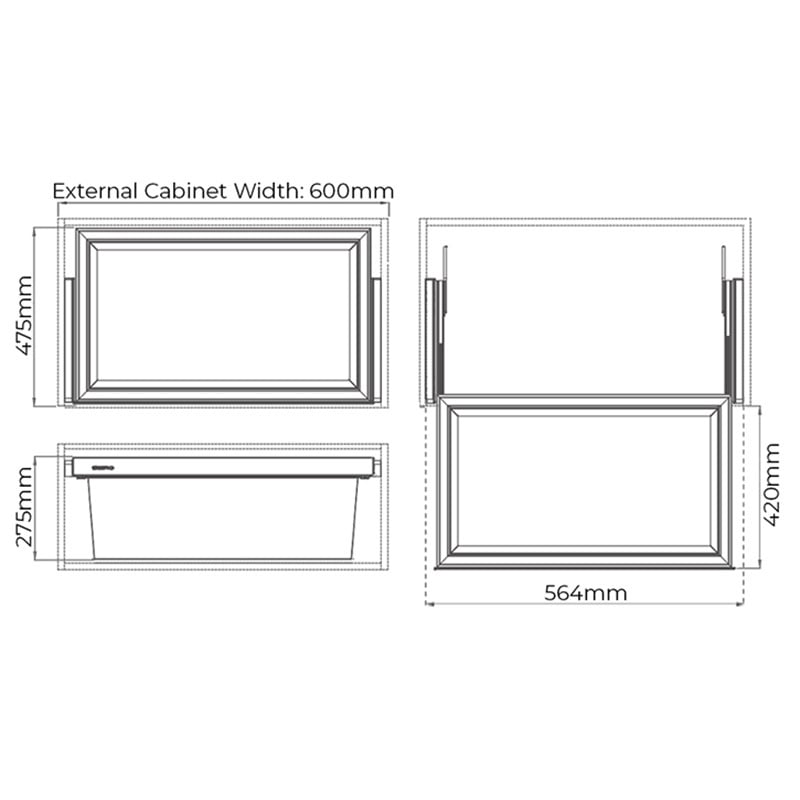 A Series Pull-Out Wardrobe Basket