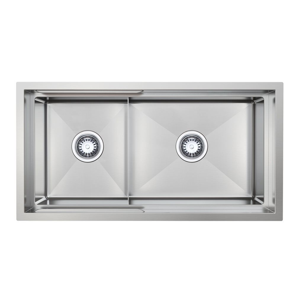 Belle-Luxe-820mm-1-and-%C2%BD-Stainless-Steel-Kitchen-Sink