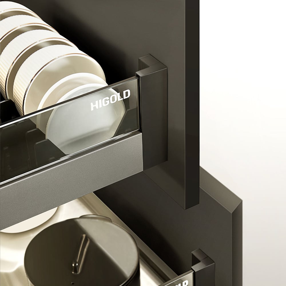 Shearer Crystal Pull-Out Kitchen Drawer