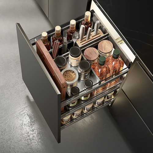 50cm Shearer Crystal Pull-Out Kitchen Cupboard Organiser