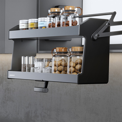 Shearer Nebula Pull-Down Overhead Cabinet Storage