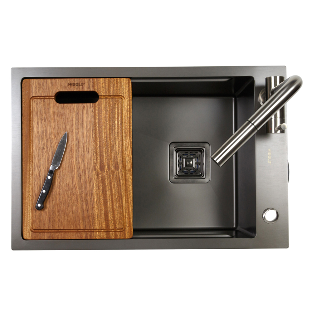 680mm Single Stainless Steel Kitchen Sink