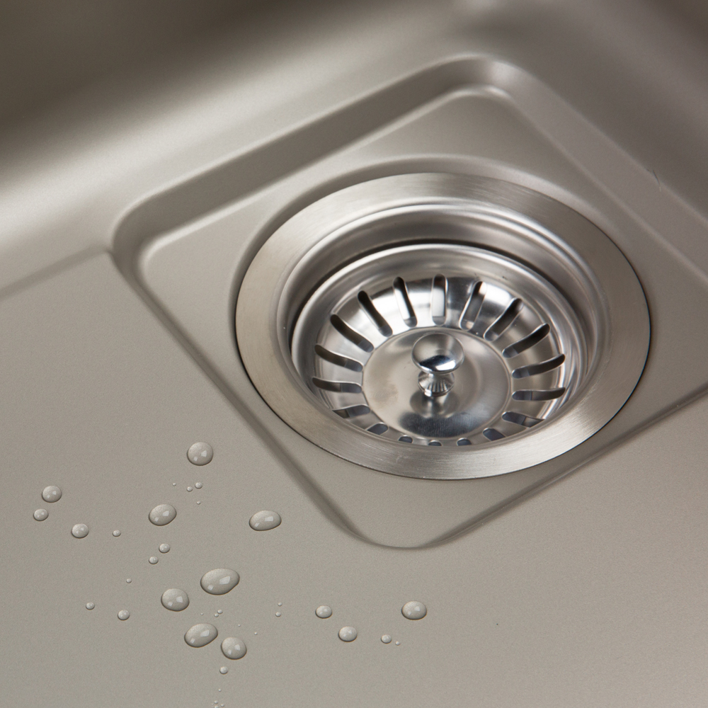 Belle Luxe 800mm Single Stainless Steel Kitchen Sink