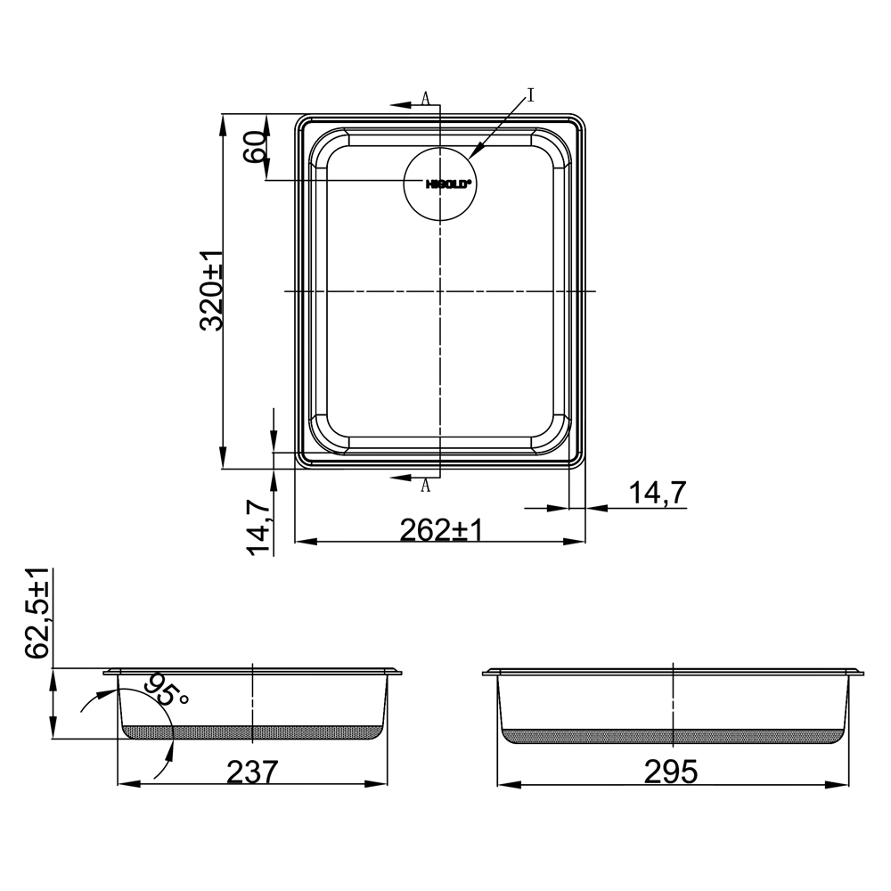 Clear Kitchen Basin