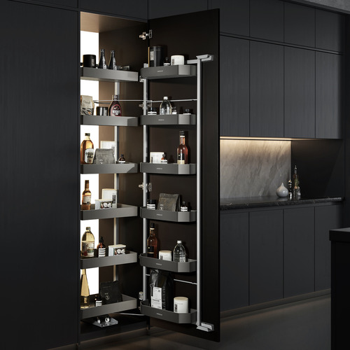 Shearer Pro 12 Tray Open-Out Tandem Pantry Unit