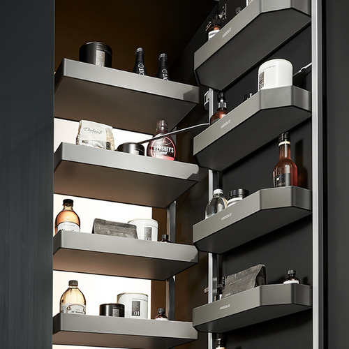 Shearer Pro 12 Tray Open-Out Tandem Pantry Unit