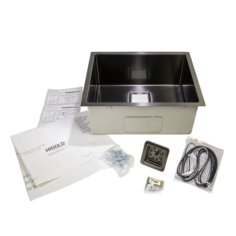 Vante 550mm Single Stainless Steel Kitchen Sink