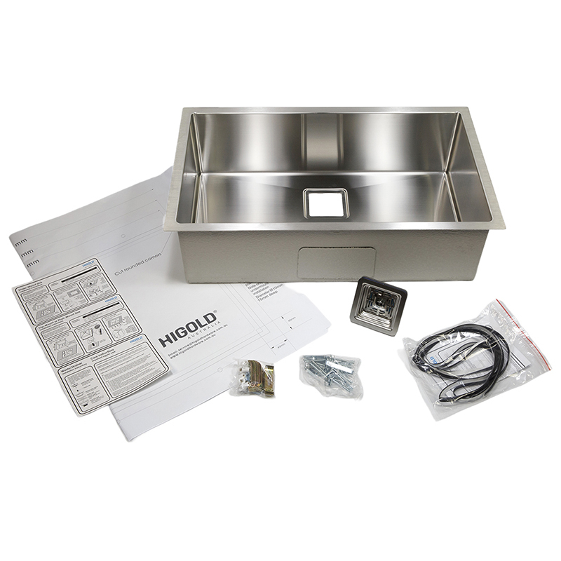 Vante 750mm Single Stainless Steel Kitchen Sink