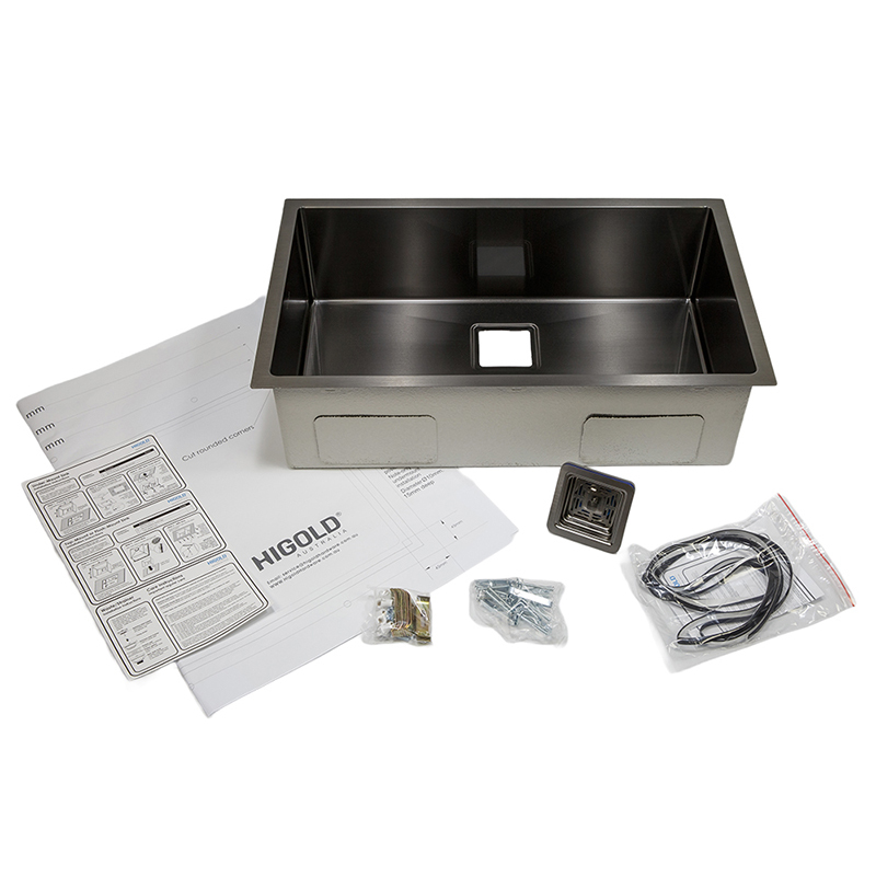 Vante 750mm Single Stainless Steel Kitchen Sink