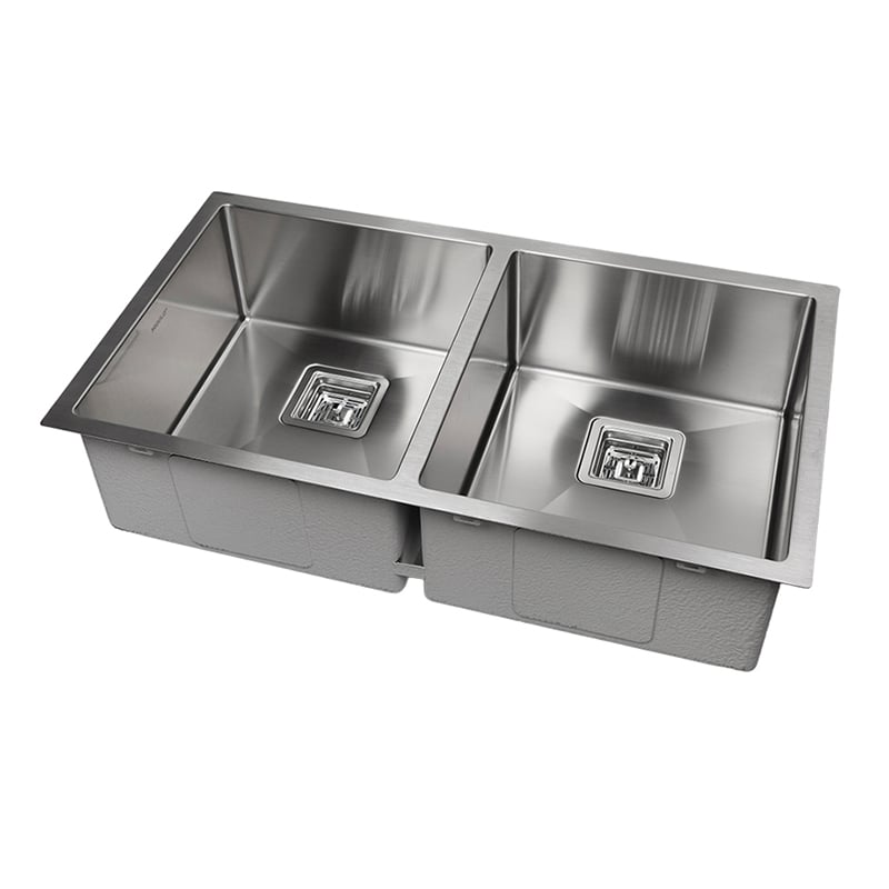 Vante 80mm Double Stainless Steel Kitchen Sink