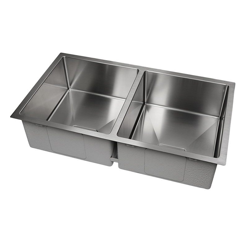 Vante 80mm Double Stainless Steel Kitchen Sink