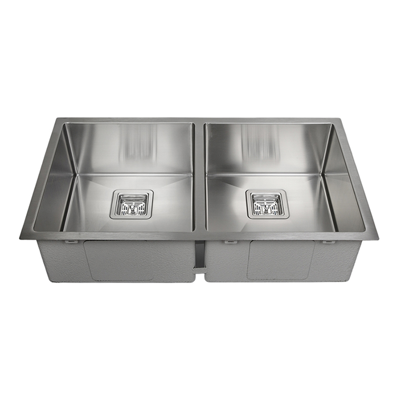 Vante 80mm Double Stainless Steel Kitchen Sink