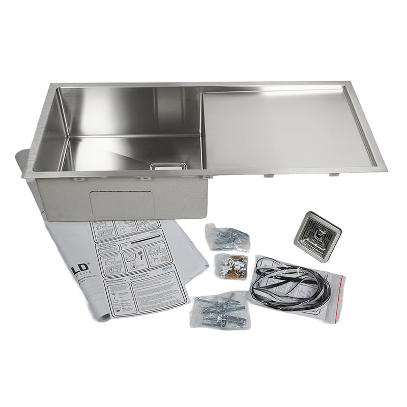 Vante 1000mm Single Kitchen Sink with Drainer