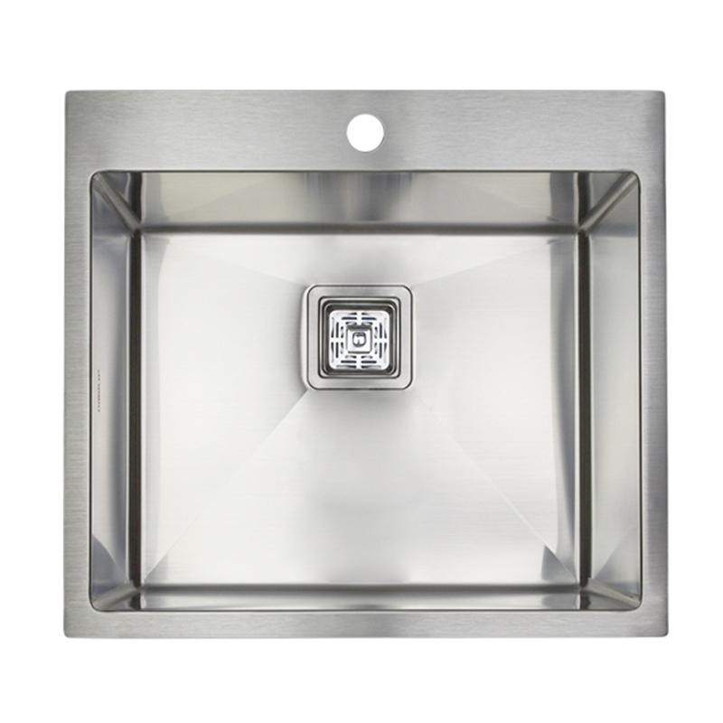 Vante 550mm Single Stainless Steel Deep Kitchen Sink