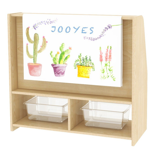 Jooyes Jooyes Kids' SingleSided Bookshelf Temple & ster