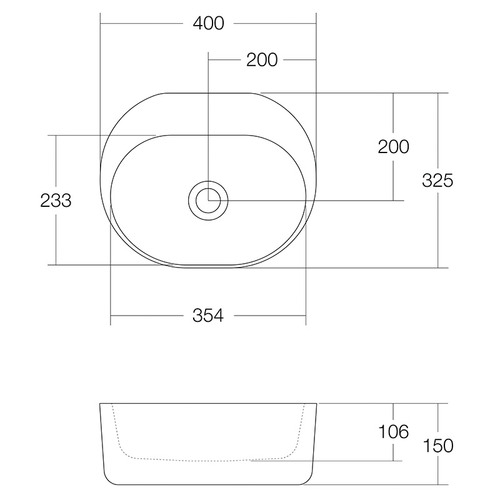 Lilli-400mm-Matte-White-Solid-Surface-Basin