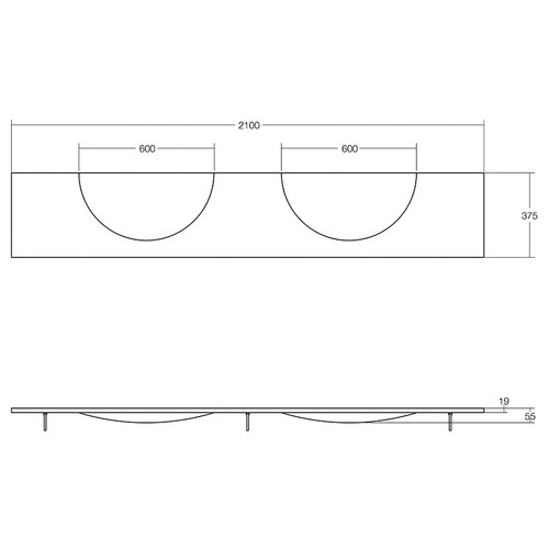 Onda-Solid-Surface-Double-Washplane