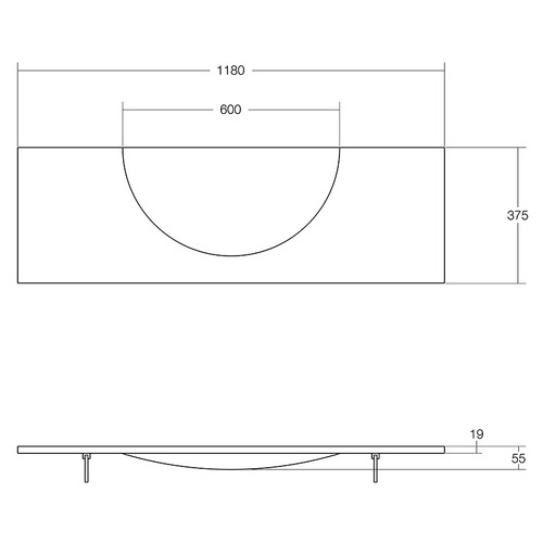 Onda-Matte-White-Solid-Surface-Washplane