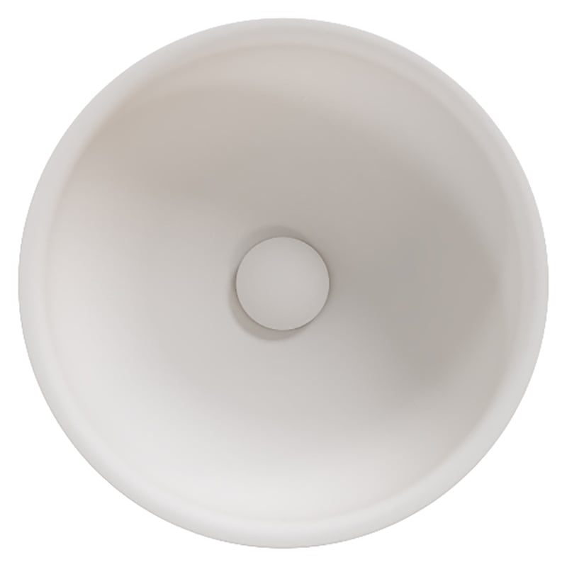 Benna 380mm Round Semi-Inset Basin