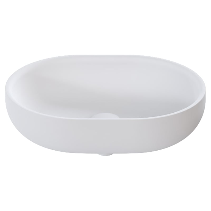Benna 500mm Oval Above Counter Basin
