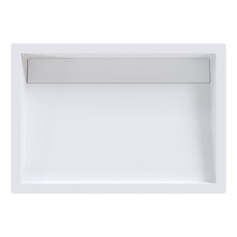 Elba 660mm Matte White Washplane