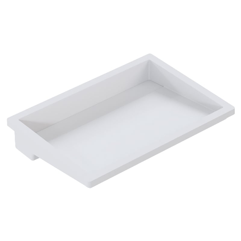 Elba 660mm Matte White Washplane