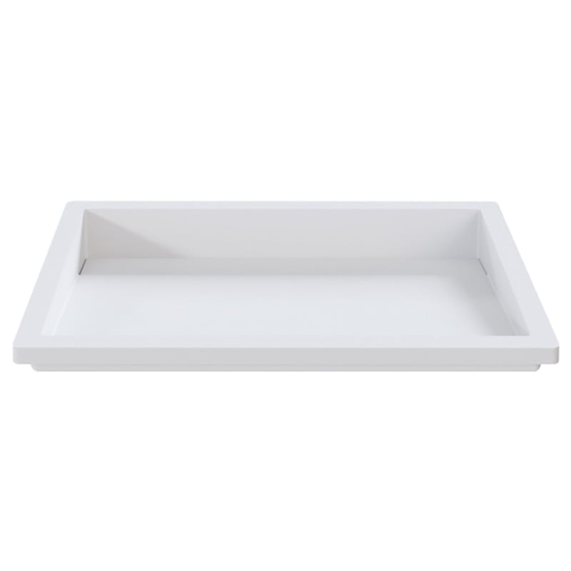 Elba 660mm Matte White Washplane
