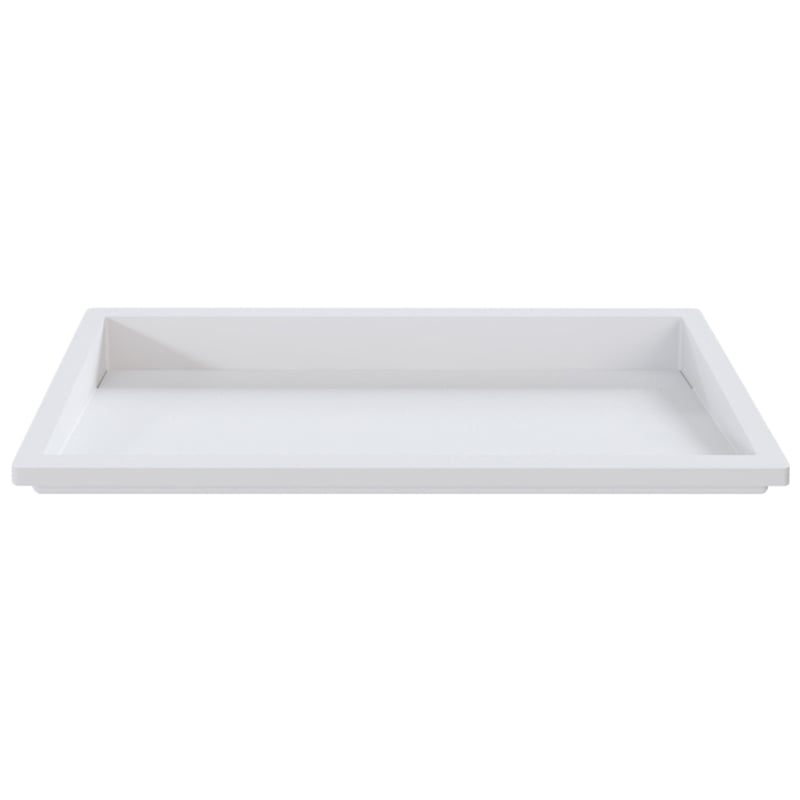 Elba 860mm Matte White Washplane