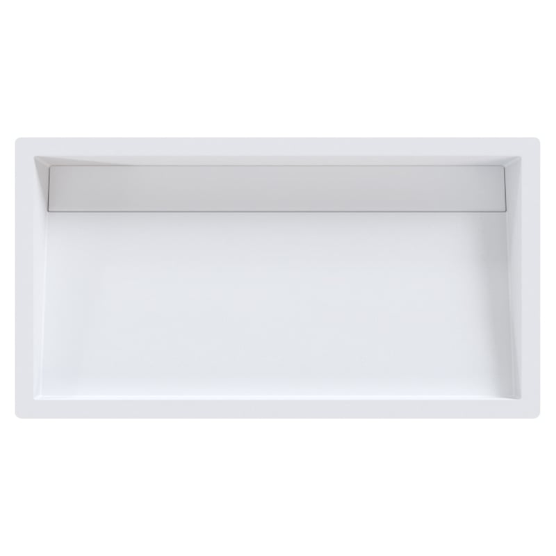 Elba 860mm Matte White Washplane