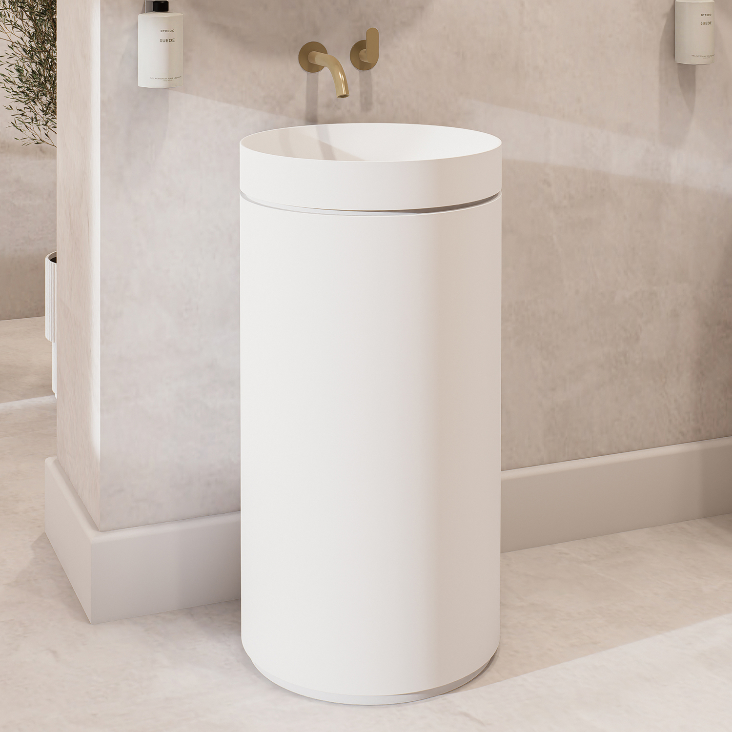 Mono 440mm Freestanding Basin with Overflow