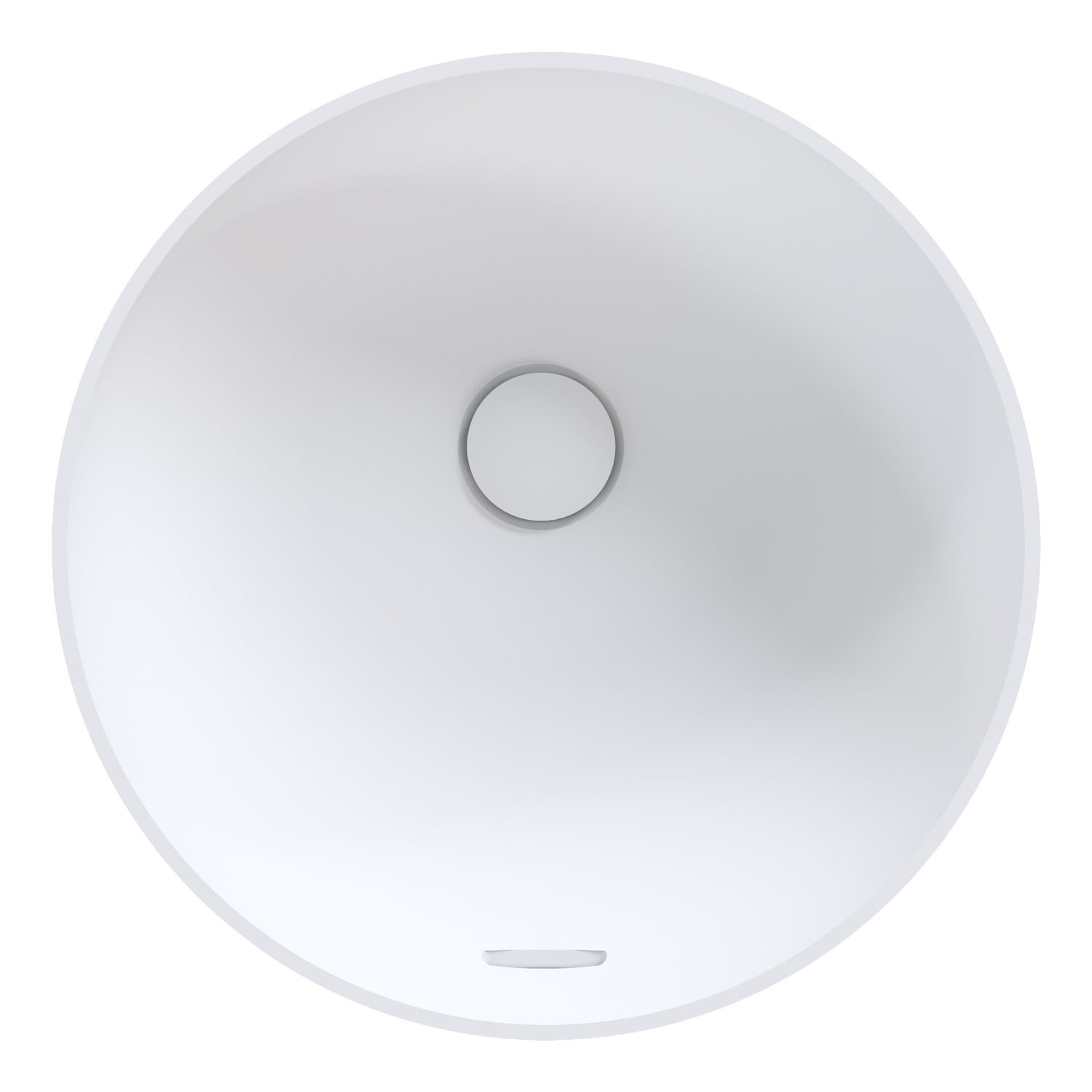 Neve 380mm Round Above Counter Basin with Overflow