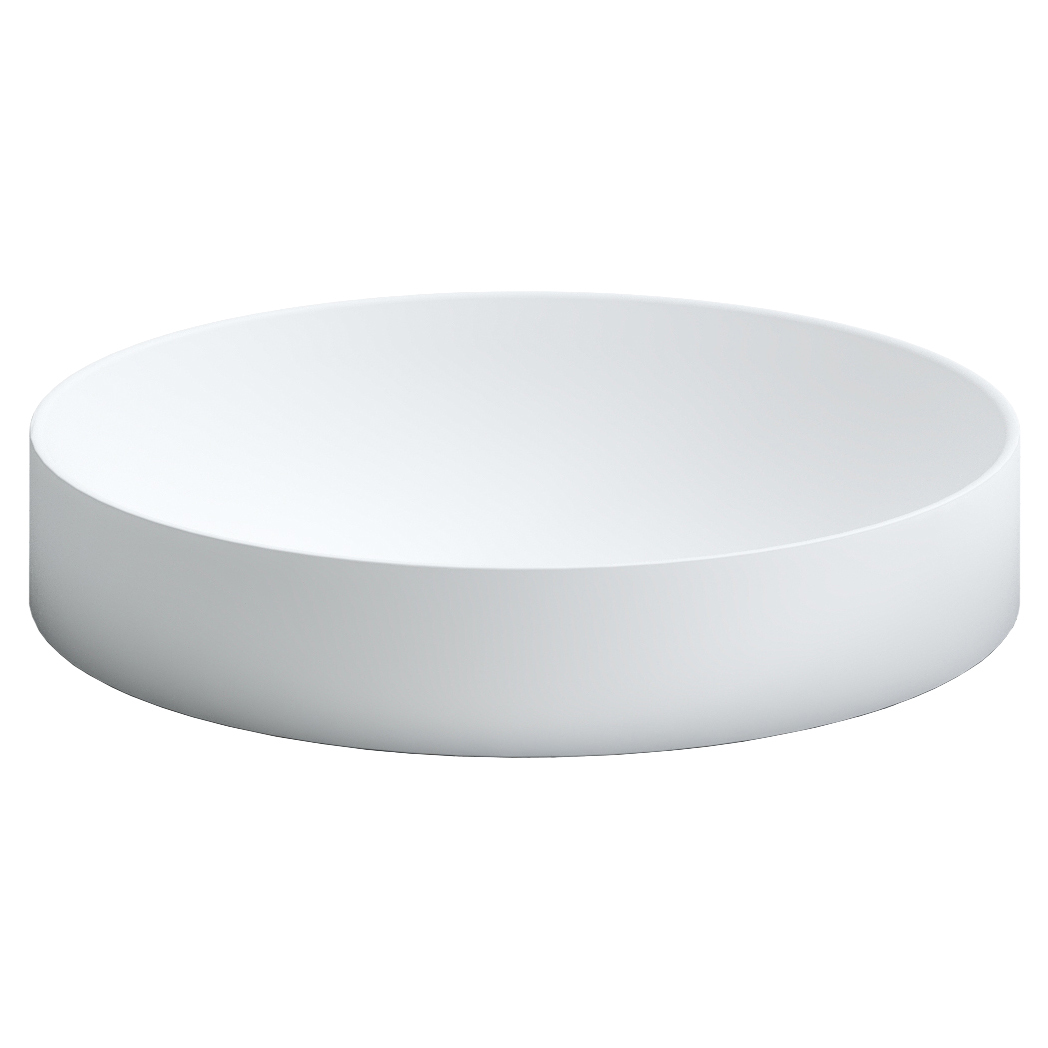 Mono 440mm Round Semi-Inset Basin with Overflow