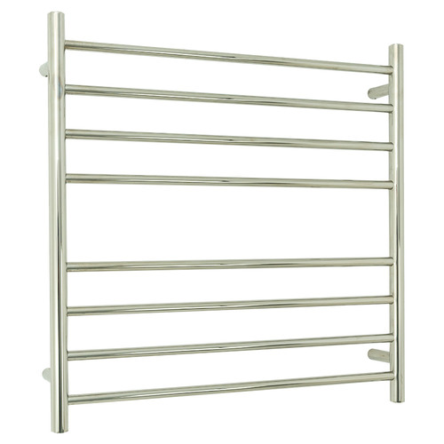 Radiant 750 x 750mm Round Heated Towel Rail Temple Webster