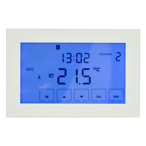 Glass Fronted Horizontal Dual Digital Timer & Thermostat