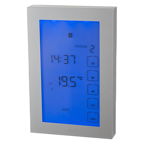 Glass Fronted Vertical Digital Heating Thermostat | The Build by Temple ...