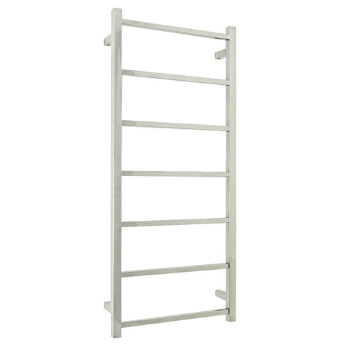 Mirror Polished 50cm Square Towel Rail