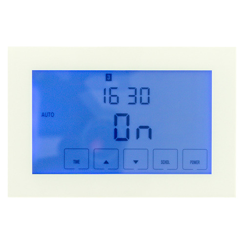 Glass Fronted Horizontal Digital Countdown Timer Switch