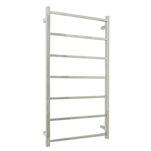 Mirror Polished 60cm Square Towel Rail